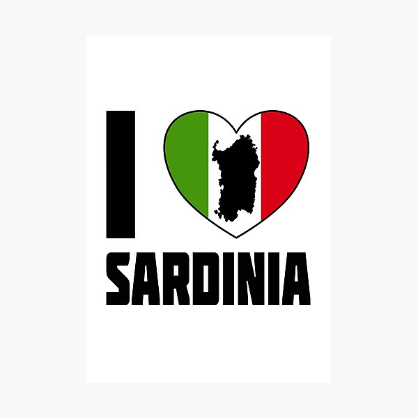 Item preview, I Heart Sardinia - I Love Sardegna designed and sold by molamode.