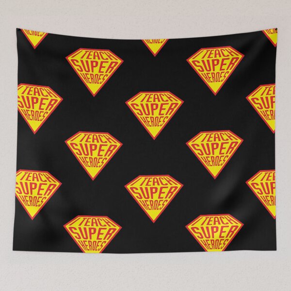 Item preview, I teach super heroes : A teacher gift idea for mom, dad, son, daugther designed and sold by Best-Designers.