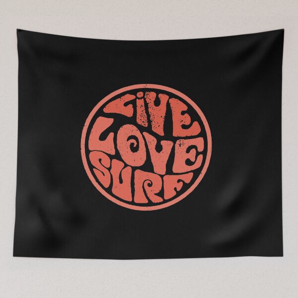 Item preview, live love surf designed and sold by Timegraf.