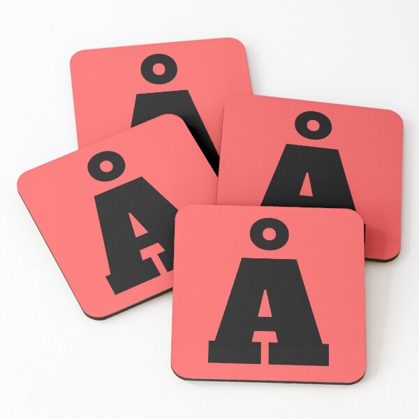 Item preview, Letter Å, Swedish, Danish, Finnish, Norwegian, alphabet letter  designed and sold by Pommallina.