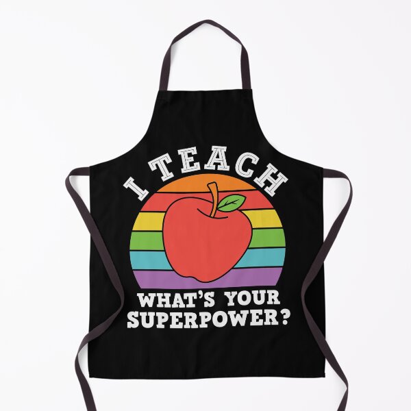 Item preview, I teach what's your superpower : A teacher gift idea for mom, dad, son, daugther designed and sold by Best-Designers.