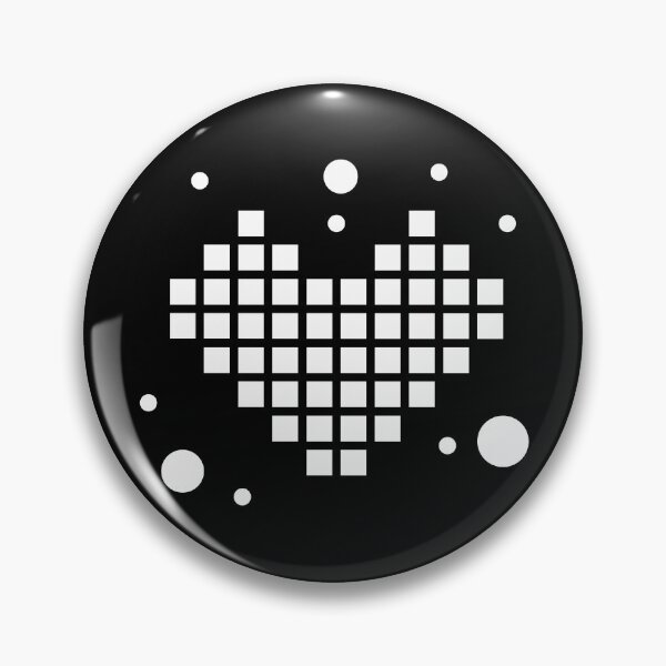 Item preview, Pixel heart for computer scientists and computer fans designed and sold by Rev-Style.