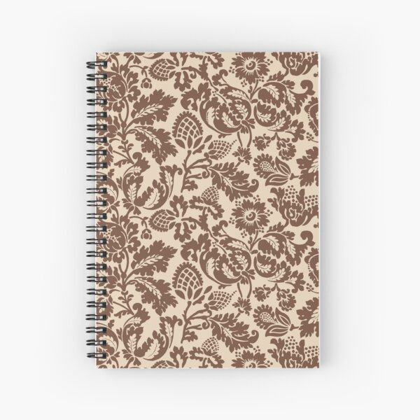 Item preview, William Morris Floral Damask, Taupe Tan on Beige designed and sold by Marymarice.