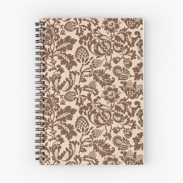 Item preview, William Morris Floral Damask, Taupe Tan on Beige designed and sold by Marymarice.