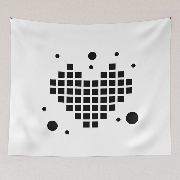 Item preview, Heart in Pixels 8 bit video game designed and sold by Rev-Style.