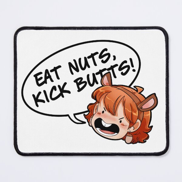 Item preview, Squirrel Girl Eat Nuts Kick Butts Speach Bubble designed and sold by khemmings94.