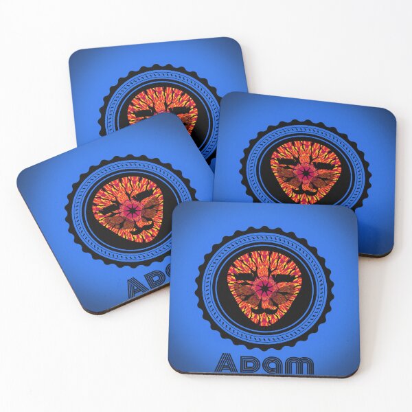 Item preview, Adam - Mustache Alien - Funny First Name designed and sold by LV-creator.