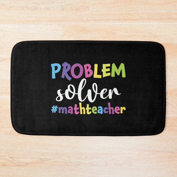 Item preview, Problem solver #mathteacher : A math teacher gift idea for mom, dad, son, daugther designed and sold by Best-Designers.