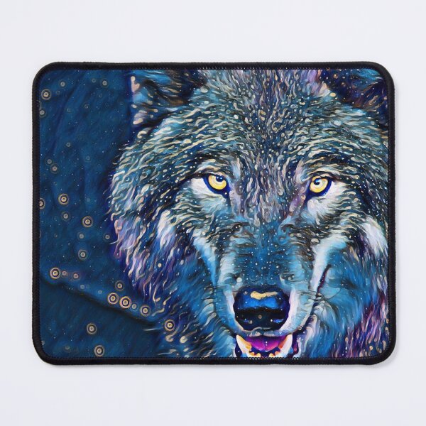 Item preview, Magic Wolf at night designed and sold by MagiLand ⭐⭐⭐⭐⭐.