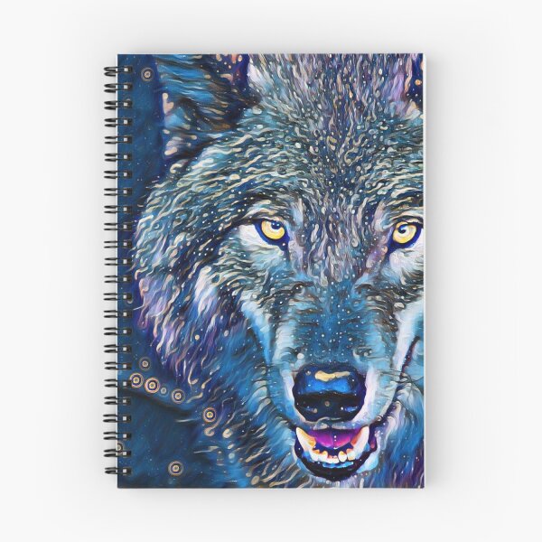 Item preview, Magic Wolf at night designed and sold by MagiLand ⭐⭐⭐⭐⭐.