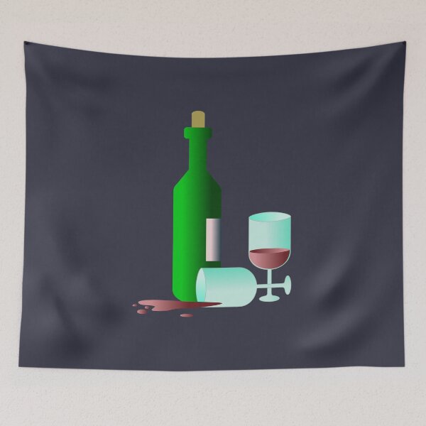 Item preview, Spilled Wine designed and sold by zibziby.