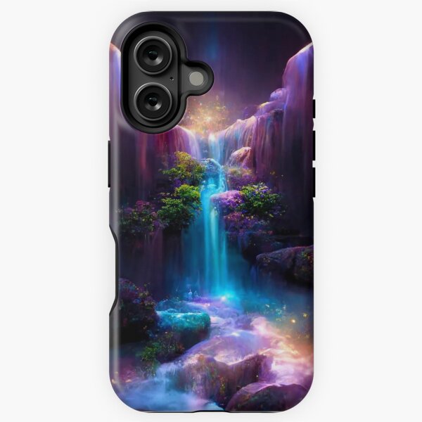 Artikel-Vorschau von Neon-Wasserfall, designt und verkauft von DesignMagicAI.