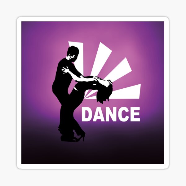 lets dance and have fun Sticker