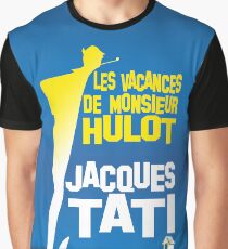 The Holidays Of Monsieur Hulot Jacques Tati Graphic T-Shirt