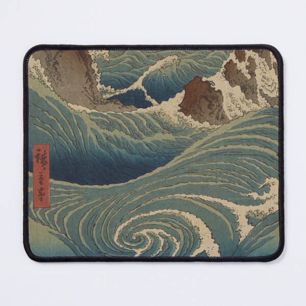 Item preview, Awa, Naruto Whirlpools by Andō Hiroshige (c1855) designed and sold by allhistory.