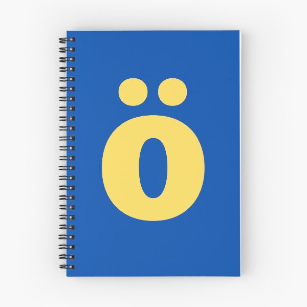 Item preview, Ö, letter umlaut, German, Swedish, Finnish, Hungarian, Estonian, Turkish, letter alphabet  designed and sold by Pommallina.