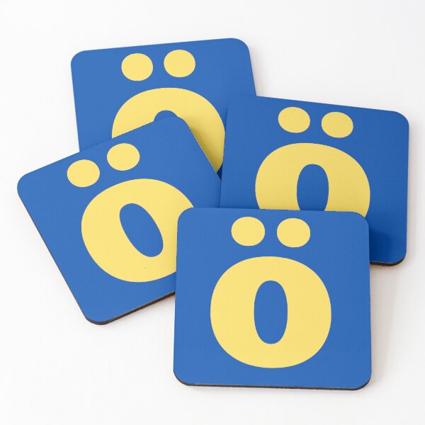 Item preview, Ö, letter umlaut, German, Swedish, Finnish, Hungarian, Estonian, Turkish, letter alphabet  designed and sold by Pommallina.