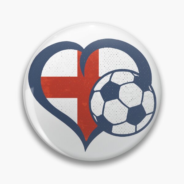 Item preview, England Football Heart (#01)- England Flag designed and sold by Numero14.