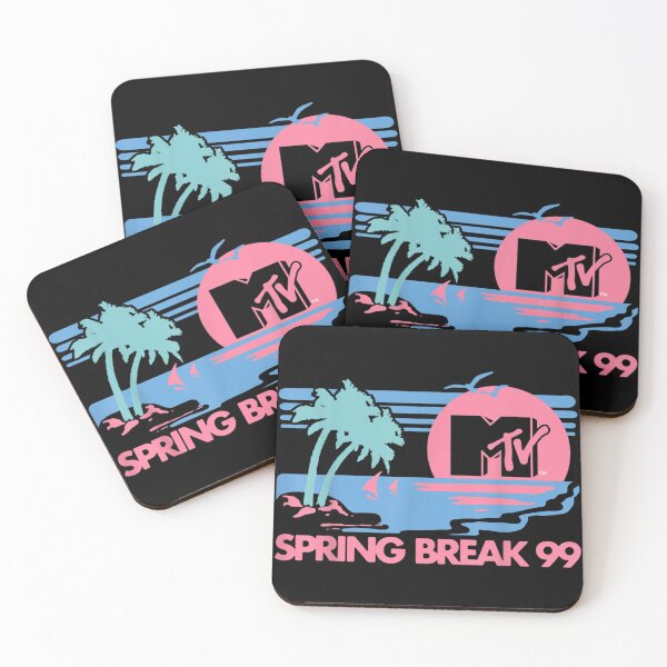 Item preview, Pastel Colors Beach Spring Break Logo designed and sold by ConnorRossow.