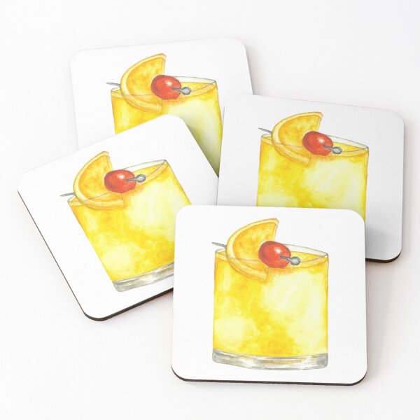 Item preview, Whiskey Sour Watercolor Painting designed and sold by shannengh.