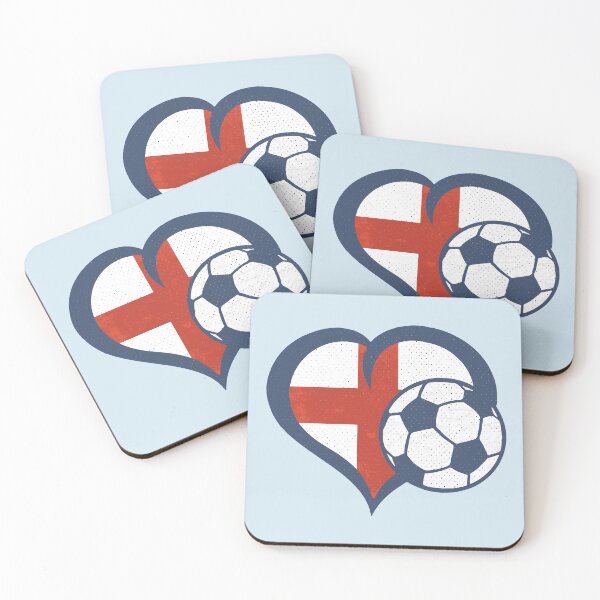 Item preview, England Football Heart (#01)- England Flag designed and sold by Numero14.