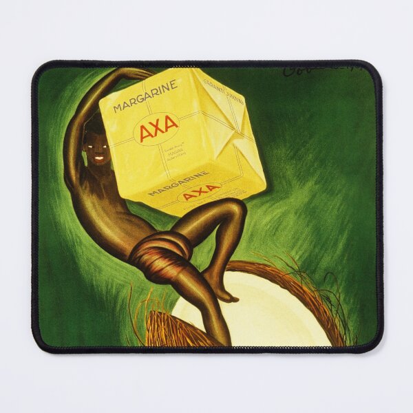 Item preview, AXA Margarine Garantie Fraiche Butter Margarine 1931 French Poster by Leonetto Cappiello designed and sold by retroposters.