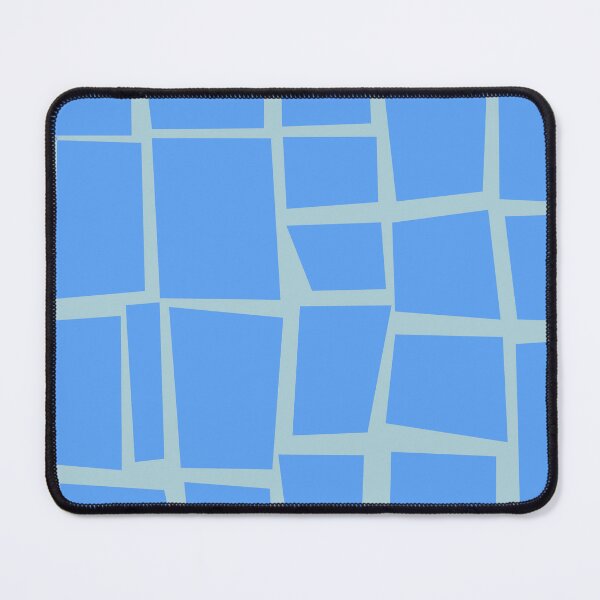 Item preview, Icy blue squares designed and sold by CatsHappy.