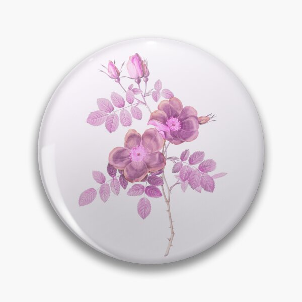 Item preview, Flor de rosa de cobre austriaco, Ilustración alternativa - Rosa rosa designed and sold by DaphneKstudio .