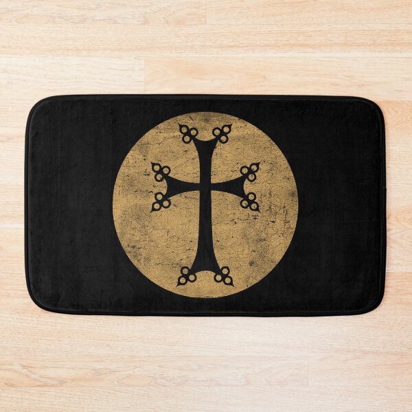 Item preview, Armenian Cross in gold circle, christians supports Armenia designed and sold by IsisOsiris.