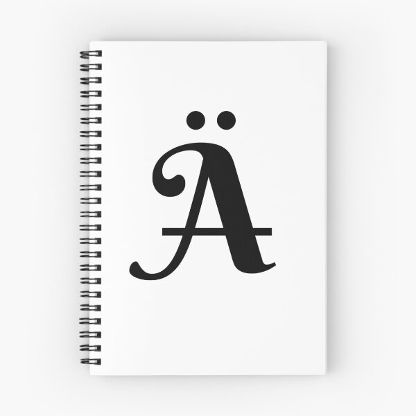 Item preview, Ä letter, Finnish, Swedish, Estonian, German, alphabet letter  designed and sold by Pommallina.