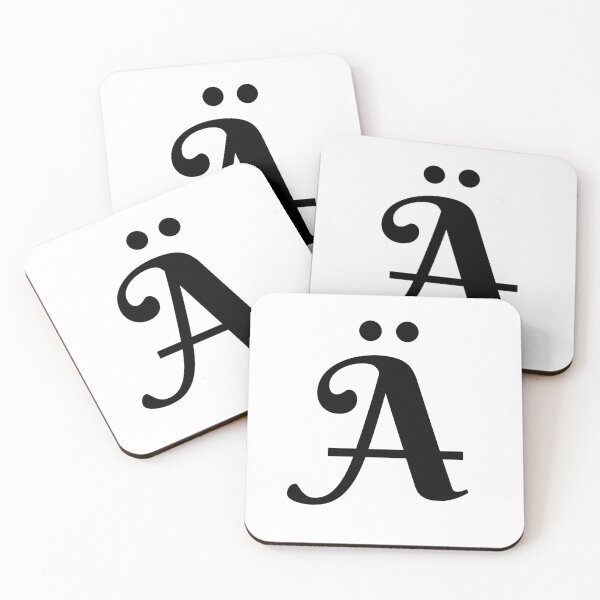 Item preview, Ä letter, Finnish, Swedish, Estonian, German, alphabet letter  designed and sold by Pommallina.