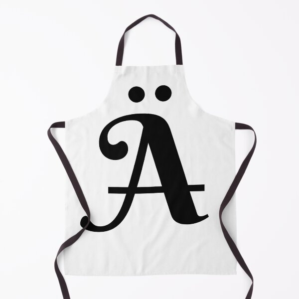 Item preview, Ä letter, Finnish, Swedish, Estonian, German, alphabet letter designed and sold by Pommallina.