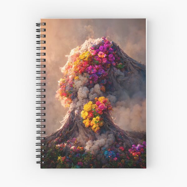 Item preview, Flower Volcano 4 designed and sold by AiBroughtToLife.