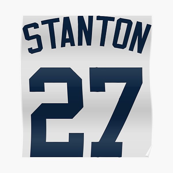 Youth Giancarlo Stanton Navy/Gray New York Yankees Splash Player