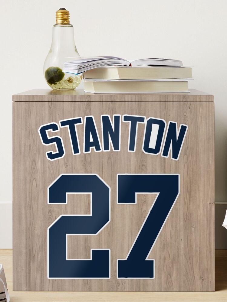 Giancarlo Stanton - Number 27 Sticker for Sale by SmackinCheekz