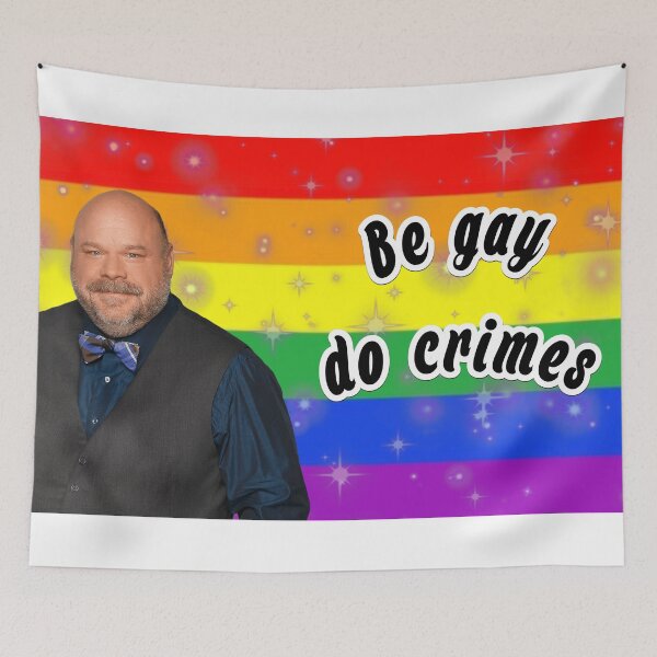 Item preview, Be gay do crimes bestie designed and sold by athanimeworm.