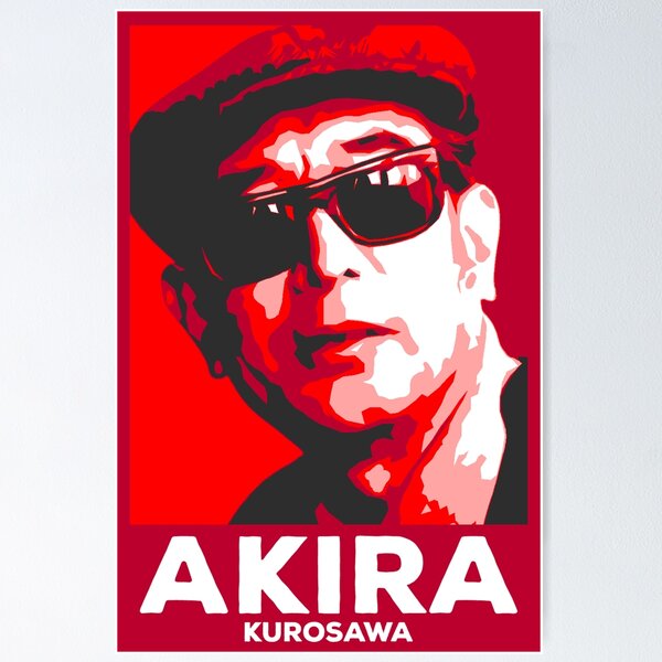 Artikel-Vorschau von Japanische Ikonen | Akira Kurosawa | HOPE-Poster | Berühmter japanischer Filmemacher, designt und verkauft von nihontees.