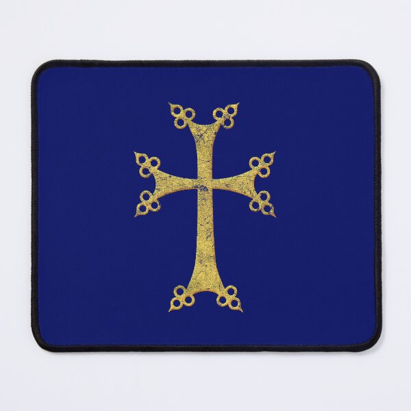 Artikelvorschau, Armenisches Kreuz in Gold mit Abschrägung, Christen unterstützen Armenien entworfen und verkauft von IsisOsiris.