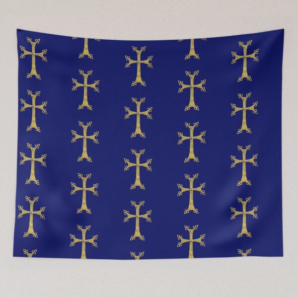 Item preview, Armenian Cross in gold with bevel, christians supports Armenia designed and sold by IsisOsiris.