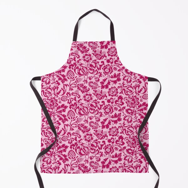 Item preview, William Morris Floral Damask, Fuchsia and Pink designed and sold by Marymarice.
