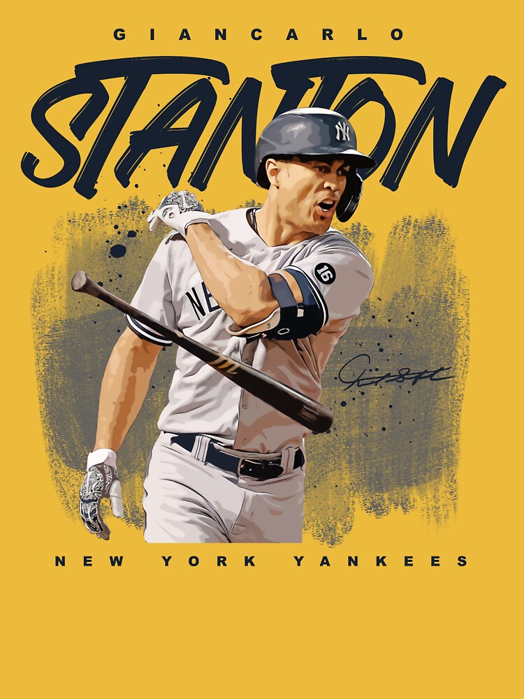 Giancarlo Stanton New York Baseball Baseball Essential T-Shirt | Redbubble