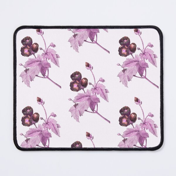 Item preview, Purple Mallow Flower, Alternative Illustration - Pink Rose designed and sold by DaphneKstudio .