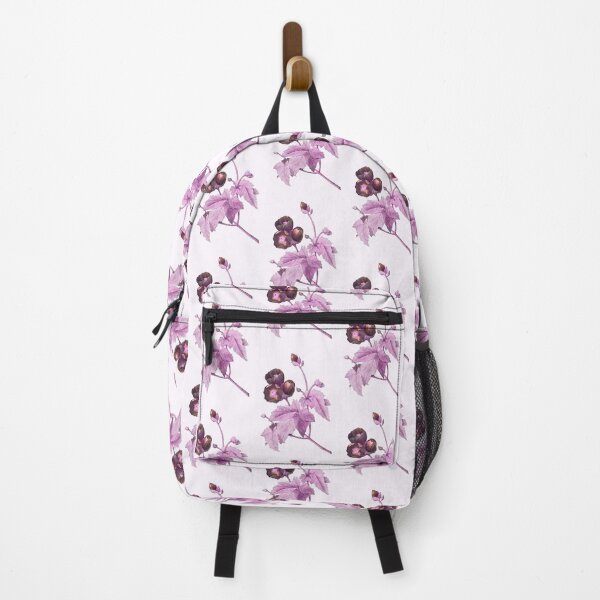 Item preview, Purple Mallow Flower, Alternative Illustration - Pink Rose designed and sold by DaphneKstudio .