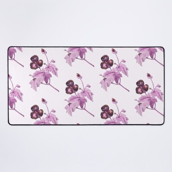 Item preview, Purple Mallow Flower, Alternative Illustration - Pink Rose designed and sold by DaphneKstudio .