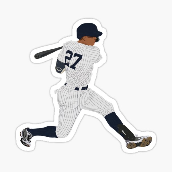 Giancarlo Stanton - Number 27 Sticker for Sale by SmackinCheekz