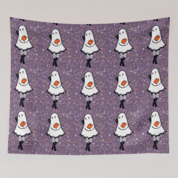 Item preview, Sweet Ghost With Black Cat designed and sold by missmann.