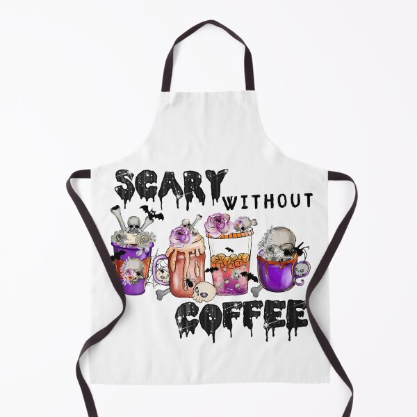 Item preview, Copy of Scary without coffee, spooky halloween drinking design designed and sold by reka88.