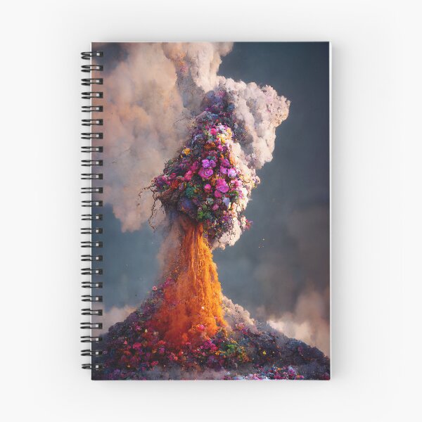 Item preview, Flower Volcano 6 designed and sold by AiBroughtToLife.