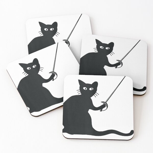 Item preview, Fencing Cat Fencer Tank Top designed and sold by AlisonMcNY.