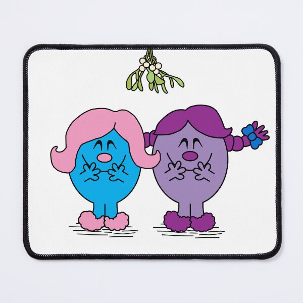 Item preview, Little Miss and Little Miss Under Christmas Mistletoe designed and sold by Scat the cat.